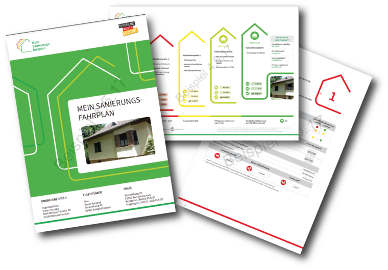 Sanierungsfahrplan für Energieeffizienz